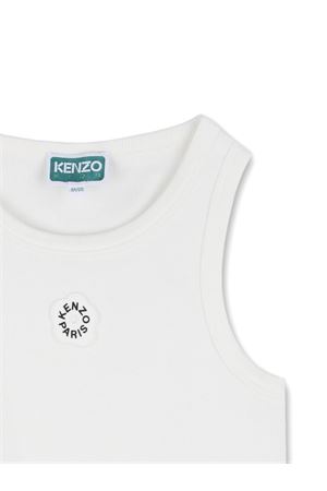 white cotton top KENZO KIDS | K61880117